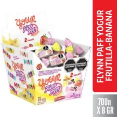 FLYNN PAFF CARAM. EST. YOG. FRUT.  BANANA 70X8GR
