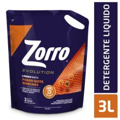 ZORRO Evolution Quitamancha Liquido D/P 3Lt