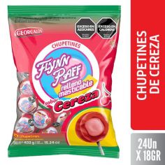FLYNN PAFF CHUPETINES DE CEREZA 24 X 18 GR