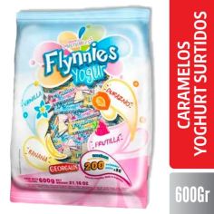 FLYNNIES CARAMELOS YOGHURT SURT. X600GR