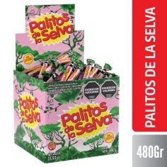 PALITOS DE LA SELVA CARAMELOS X 480 GR