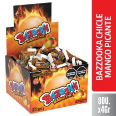 BAZZOOKA CHICLE MANGO PICANTE  80X4GR