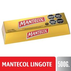 MANTECOL LINGOTE X 500 GR