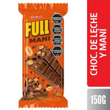 FULL MANI Choc Leche y Mani 20 X 150GR