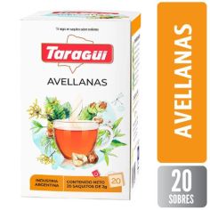 TARAGUI TÉ AVELLANAS X 20 SOBRES