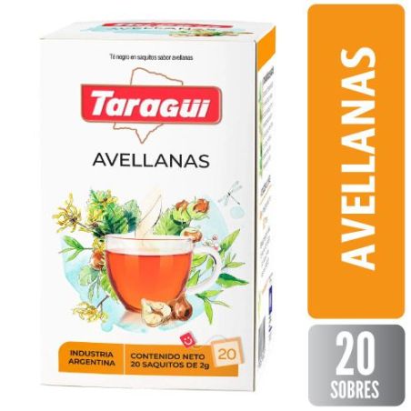 TARAGUI TÉ AVELLANAS X 20 SOBRES