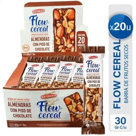 FLOW Barra Alm Piso Choc 20 X 30GR