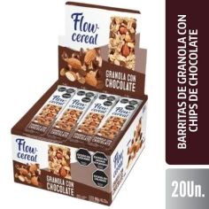 FLOW Barra Granola c/ chips. 20 X 23 GR