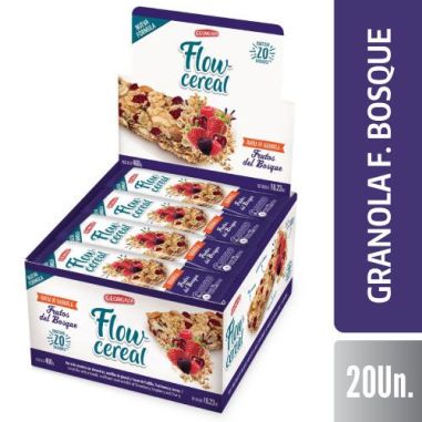 FLOW CEREAL GRANOLA F. BOSQUE 20 X 23 GR