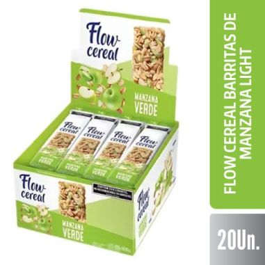 FLOW CEREAL MANZANA LIGHT 20 X 21 GR