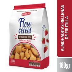 FLOW Cereal Almohadita Frutilla 180gr