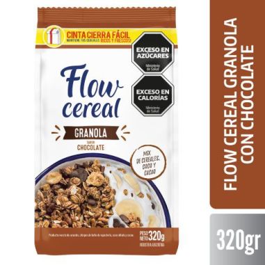 FLOW CEREAL GRANOLA CHOC. X 320 GR
