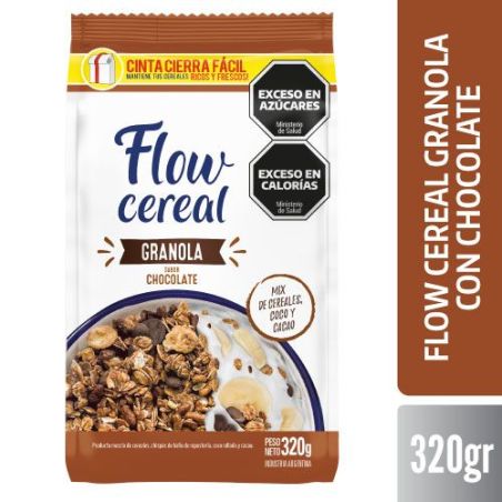 FLOW CEREAL GRANOLA CHOC. X 320 GR