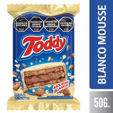 TODDY ALF. BLANCO MOUSSE 24 X 50 GR