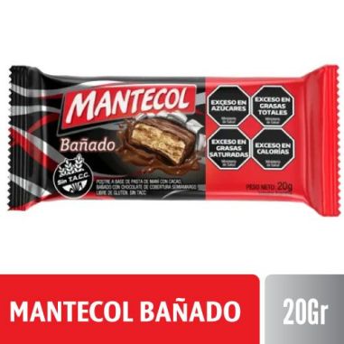MANTECOL BAÑADO  18 X 20 GR