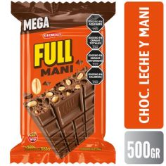 FULL MANI CHOC. LECHE Y MANI 8X500GR