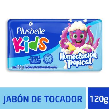 PLUSBELLE JABON KIDS TROPICAL 120GR