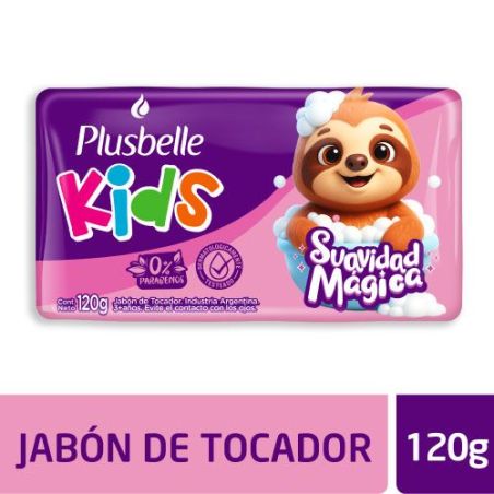 PLUSBELLE JABON KIDS MAGICA 120GR