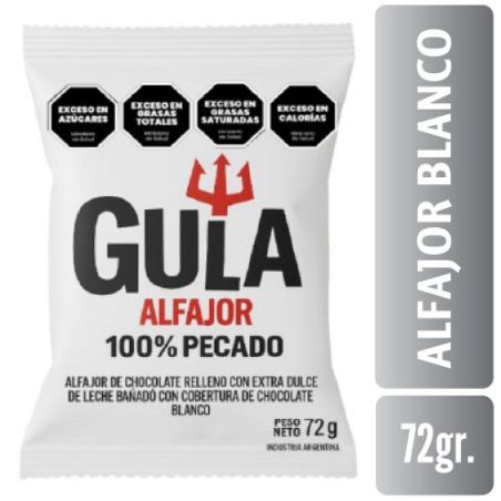 GULA ALF. BLANCO 18 X 72 GR
