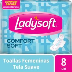 LADYSOFT Toalla Fem. COMFORT 8un.
