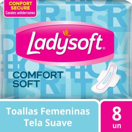 LADYSOFT Toalla Fem. COMFORT 8un.