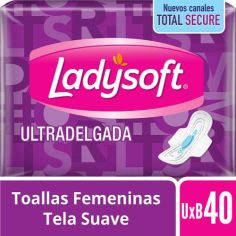LADYSOFT Toallita Femenina UD SUAVE x8Un.