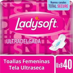 LADYSOFT Toallita Femenina UD SECA x8Un.