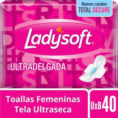 LADYSOFT Toallita Femenina UD SECA x8Un.