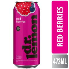 DR LEMON Red Berries Lata 473ML