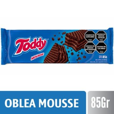 TODDY GALLETAS OBLEA MOUSSE 40 UNID X 85 GRS
