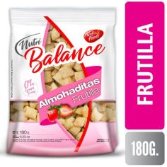 NF ALMOHADITAS DE FRUTILLA X 180 GR
