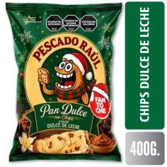 FANTOCHE PAN DULCE PESCADO RAUL C/PEPAS DDL X 400 GRS
