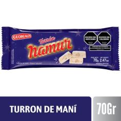 NAMUR TURRON DE MANÍ 36 X 70 GR