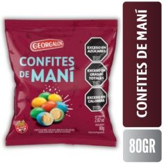 GEORGALOS CONFITES DE MANÍ X 80 GR