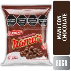 NAMUR MANÍ CON CHOCOLATE X 80 GR