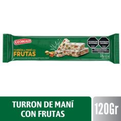 GEORGALOS TURRON DE MANÍ CON FRUTAS X 120 GR