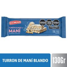 GEORGALOS TURRON DE MANÍ BLANDO X 130 GR