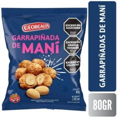 GEORGALOS GARRAPIÑADAS DE MANÍ X 80 GR