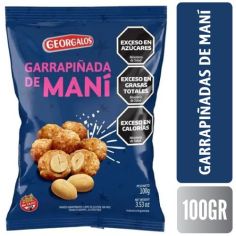GEORGALOS GARRAPIÑADAS DE MANÍ X 100 GR