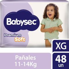 BABYSEC Pañal PREMIUM XG 48un.