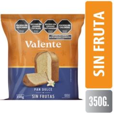 VALENTE PAN DULCE SIN FRUTA 350G