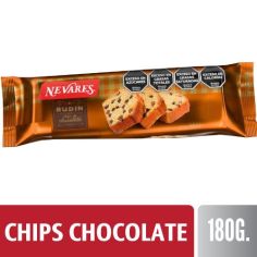 BUDIN NEVARES C/CHIPS CHOCOLATE 180GRS.