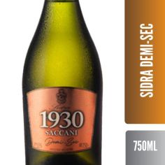 SACCANI 1930 Sidra Demi-Sec 750ml