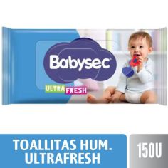 BABYSEC TOALLITAS HUM. ULTRAFRESH X150U*3