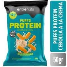 ENTRENUTS PUFFS PROTEIN CEBOLLA A LA CREMA 50GR