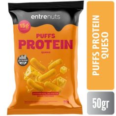 ENTRENUTS PUFFS PROTEIN QUESO 50GR