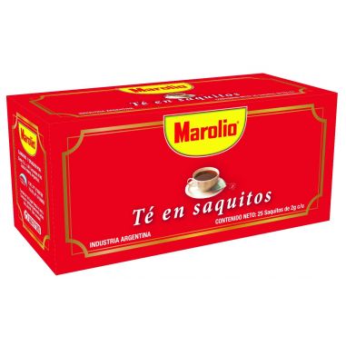 MAROLIO Té Negro x 25 Saquitos