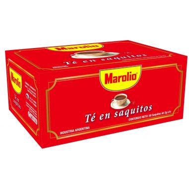 MAROLIO Té Negro x 50 Saquitos