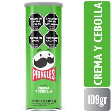 PRINGLES CREMA Y CEBOLLA 109GR