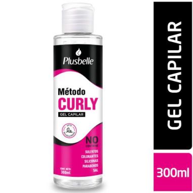 GEL FIJADOR PLUSBELLE METODO CURLY X300ML